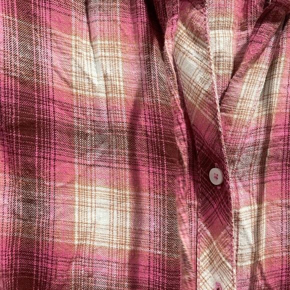 lightweight flannel with hood - Picture 3 of 3